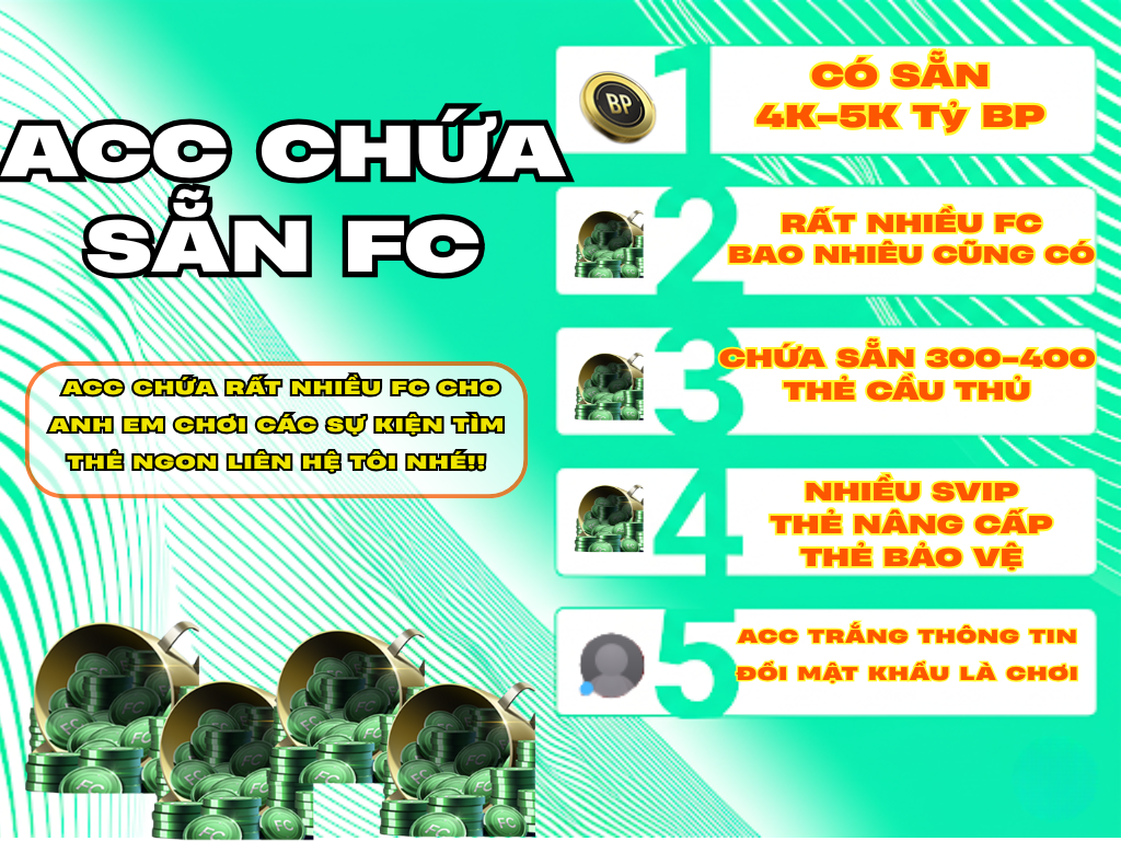 ACC CHỨA 2366 FC ( GIÁ SIÊU NGON)